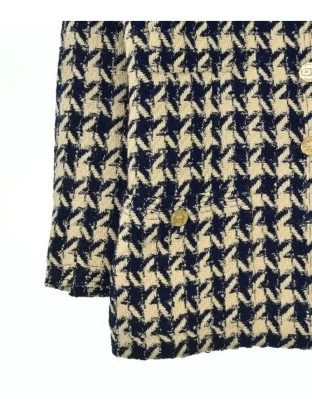 Chanel Coat Navy